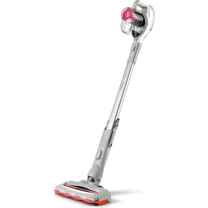 Philips FC6723/01 SpeedPro Aspirateur Balai sans fil, Autonomie 30 min, brosse 180° LED
