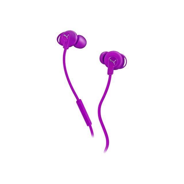 PUMA-WHEAT Bulldogs Casque intra-auriculaire filaire violet
