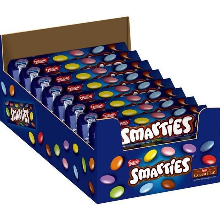 Nestlé Smarties Hexagon 38g (Pack de 24)