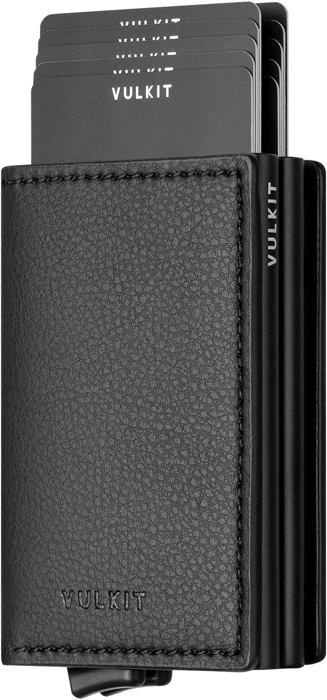 Moneyhold Porte-Cartes Slim Anti RFID - Portefeuille Vegan Compact Et Élégant Pour Hommes Et Femmes