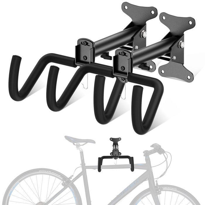 Support Mural pour vélo Support pour vélo-Angle et distance réglables