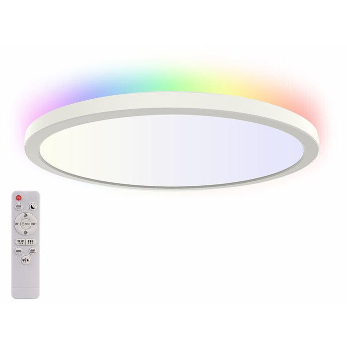 Plafonnier LED RVB CCT télécommandé 2565 lumens avec intensité variable Plafonnier LED RVB CCT télécommandé 2565 lumens avec intensité variable