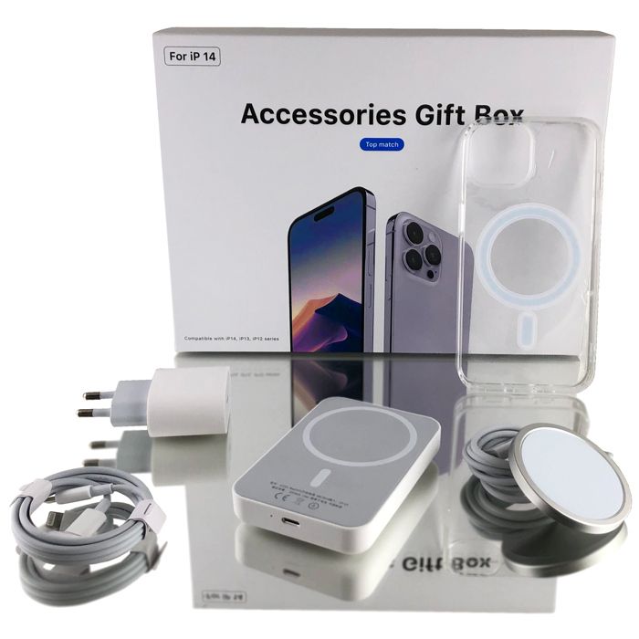Coffret Batterie Externe Iphone Coque iphone 15 Chargeur iphone Mag