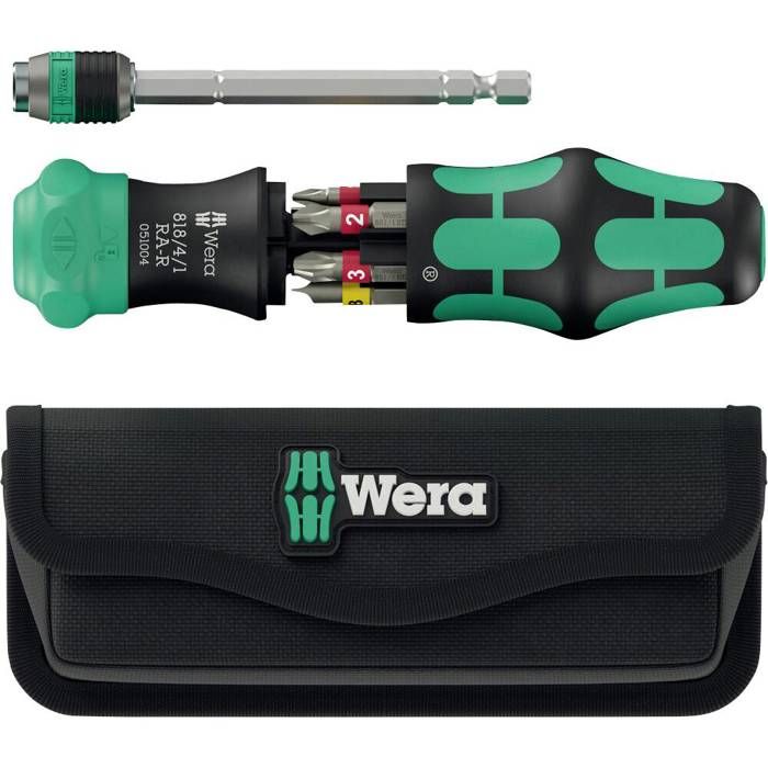 Wera Kraftform Kompakt 25 RA-R Tournevis à cliquet et embout
