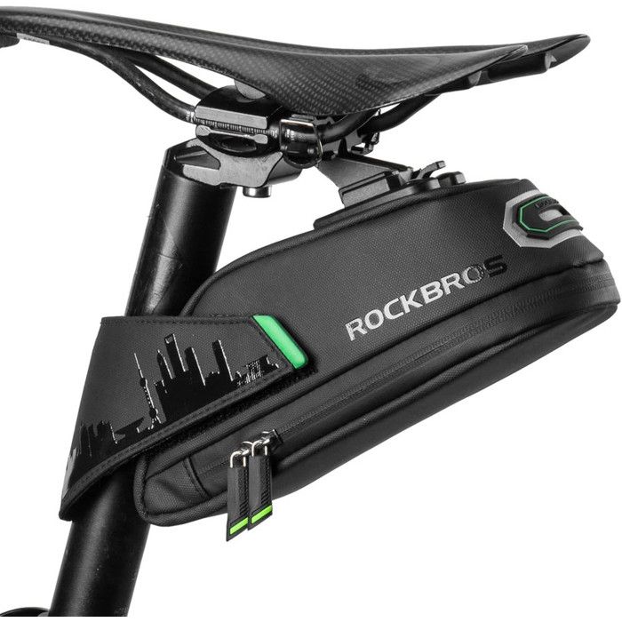 ROCKBROS Sacoche de Selle Vélo 1L Imperméable avec Support pour