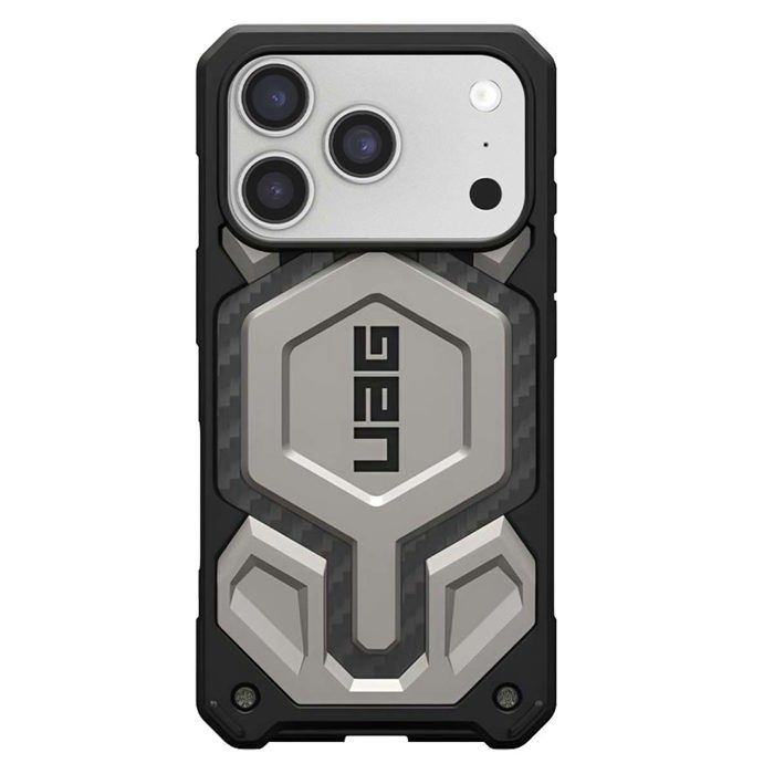 Coque pour iPhone 17 Pro - UAG - Monarch Pro - Protection extrême - Compatible MagSafe - Gris