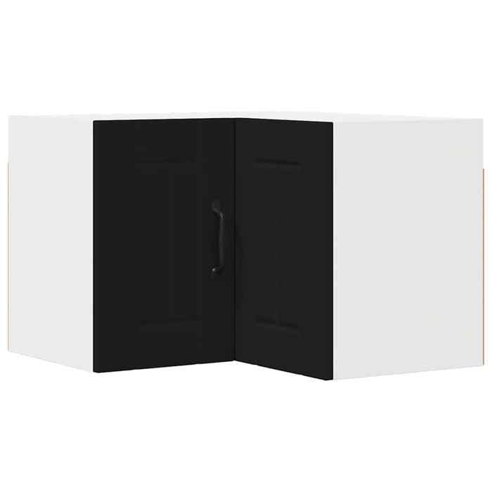 BEL-ACHAT* Meuble de stockage Moderne - design bas - Colonne de cuisine Noir 57x57x40cm Bois dingénierie @Promo1272925