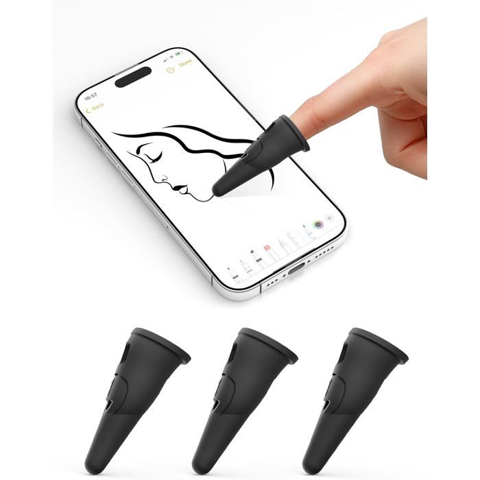 WeddHuis 1 Stylet Enfant pour Écrans Tactiles, Crayon pour Tablette, Stylet Universel Capacitif, Compatible avec Kindle, iPad, iPhone (Bleu