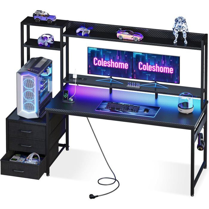 Bureau Gamer Avec Rangement