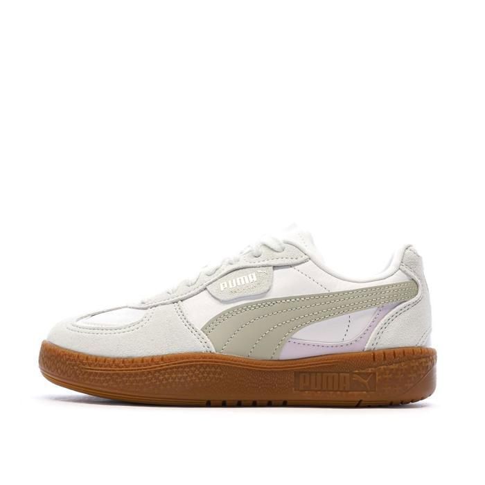 Puma Baskets Blanches/Beiges Femme Puma Palermo
