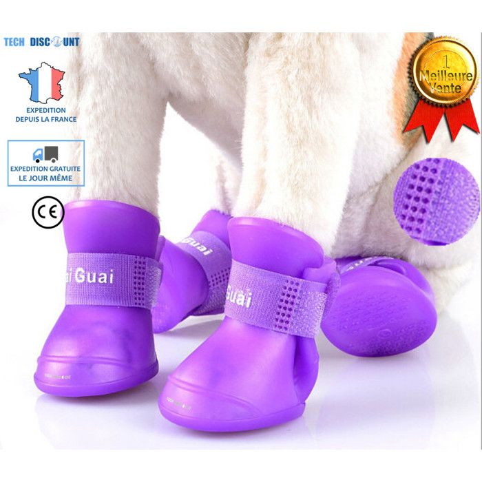 Chaussures chien neige impermeable grandes moyennes etanche - TCHOUPIN - hiver froid xl bottes de protection chausson animal de c
