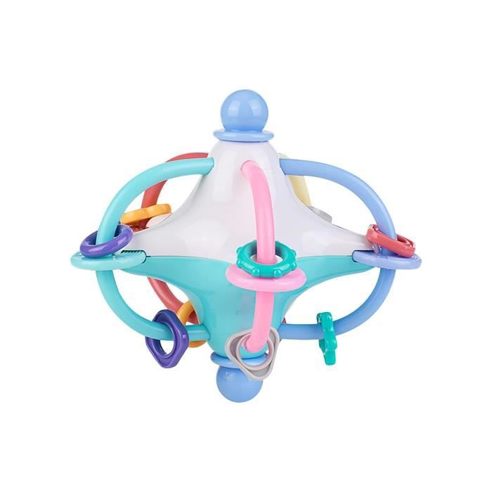 Jouet Anti Stress Cloche A Main Pour Bebe Balle A Main A Colle Douce Balle A Main Pour Molaire Pour Bebe Bleu 1374a Cdiscount Jeux Jouets