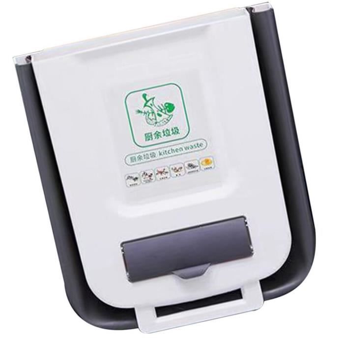 Conteneur À Ordures Pliable, Poubelle Suspendue Murale, Poubelle Pour