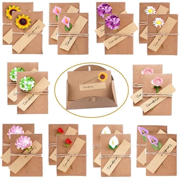 Lot De 60 Cartes Postales Voyage - Papier Fluorescent, 93x144 Mm - Pour Décoration, Scrapbooking, Cadeaux