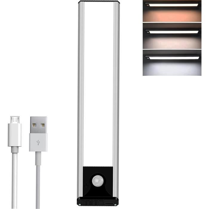 Lumière Placard Détecteur De Mouvement 20CM, Veilleuse LED USB
