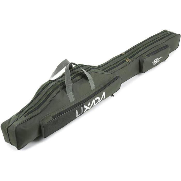 Sac De Transport Pour Cannes à Pêche Lixada 53 Pouces (135cm) Pliable Et Portable