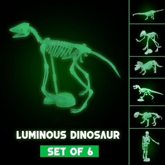 1 Kit de fouille archéologique - Squelette de Dinosaure - Marron 1 Kit de fouille archéologique - Squelette de Dinosaure - Marron