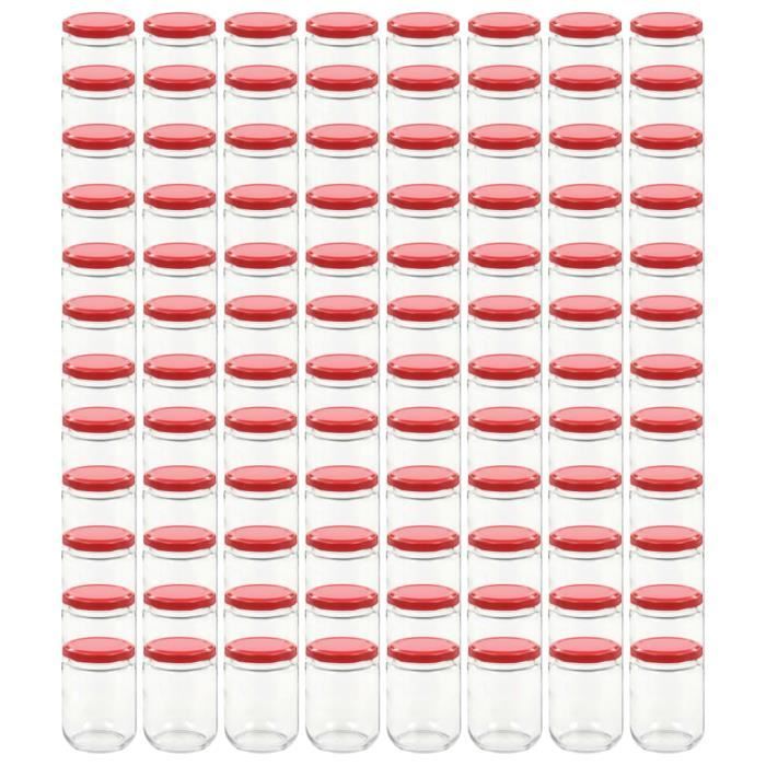 Lot De 8 Bocaux à Confiture 5Five Simply Smart - Verre 150 Ml, Neufs, Sous Emballage