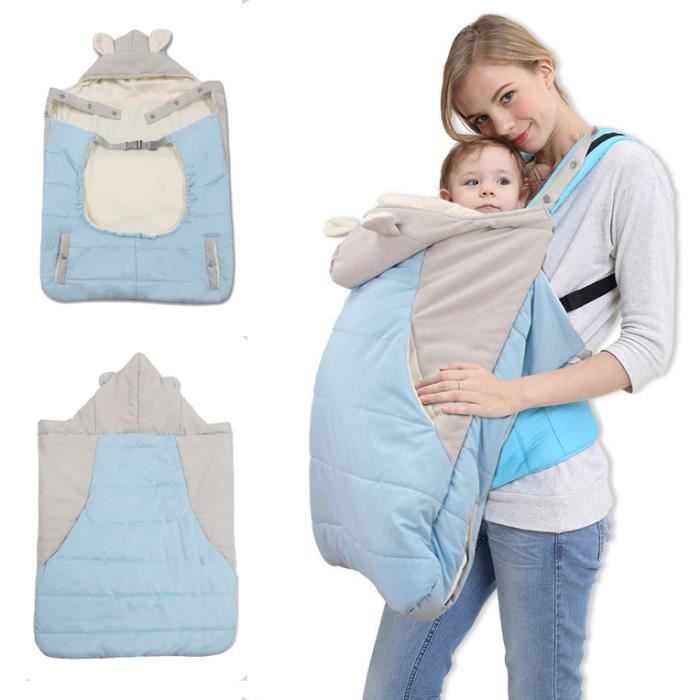 Cape Porte-Bébé Couverture Extérieur Coupe-vent Hiver Automne