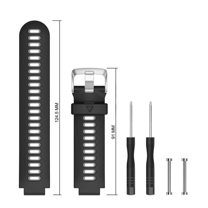 Bracelet Silicone De Remplacement Pour Garmin Forerunner 35/30 - Neuf Avec étiquette