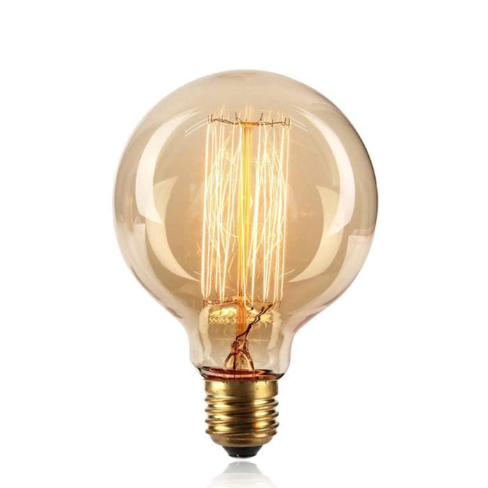 Ampoules LED Vintage Edison - Style Industriel Rétro - Culot E27 - Blanc Chaud - Neuf Sous Emballage