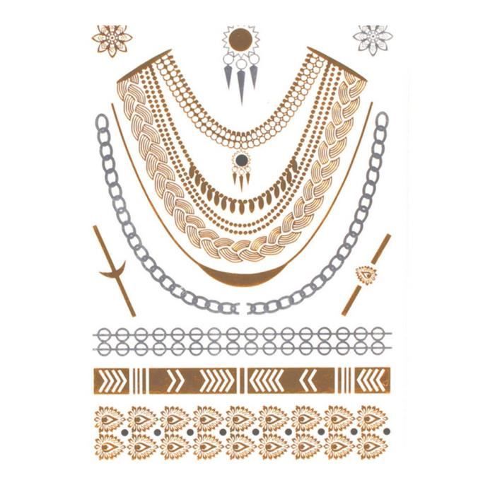 Tatouage Collier Femmenull