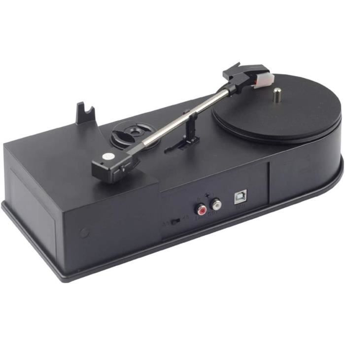 VOKSUN Platine Vinyle, Rétro Tourne Disque à 3 Vitesses(33/45/78) avec