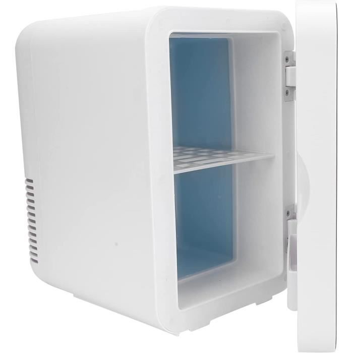 Mini Réfrigérateur Portable 8L YU YUSING - 12V/240V, Avec Miroir LED - Pour Camping, Voiture, Voyages - Garantie 2 Ans