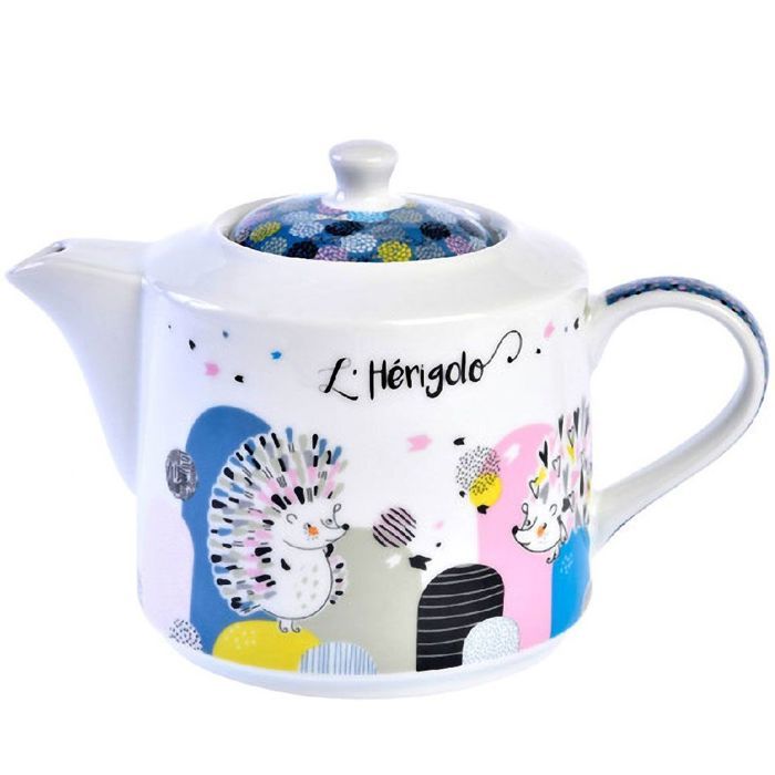 Théière Décorative Thème Chouette - Céramique Ou Porcelaine, Occasion