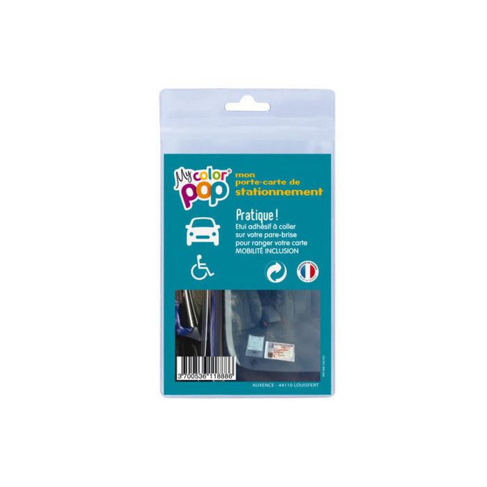 Porte-carte de stationnement transparent pour handicap de voiture,  porte-rétroviseur, porte-aide au stationnement de garage, accessoires pour  handicapés - AliExpress