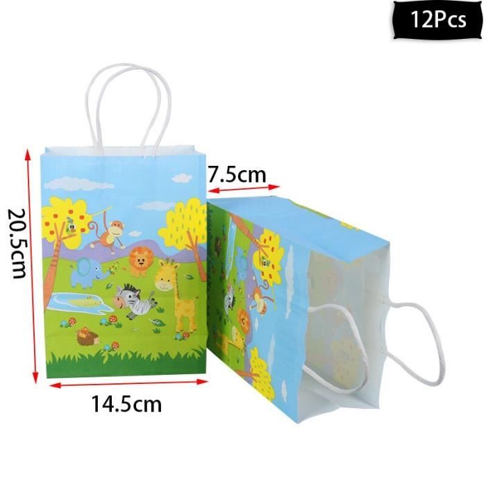 Jungle Animal Theme 1 12 Mois Cadre Photo Banniere Bebe 1st Decorations D Anniversaire Modele 12pcs Candy Bag B Hypddiyb Achat Vente Kit De Decoration Soldes Sur Cdiscount Des Le Janvier Cdiscount