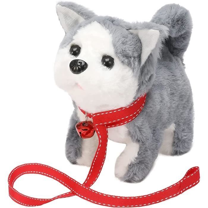 Chien Jouet Enfant, Chien de Compagnie interactif électronique, Peluches et  Animaux Interactifs, Marche, aboiement, remue la Queue - Cdiscount Jeux -  Jouets