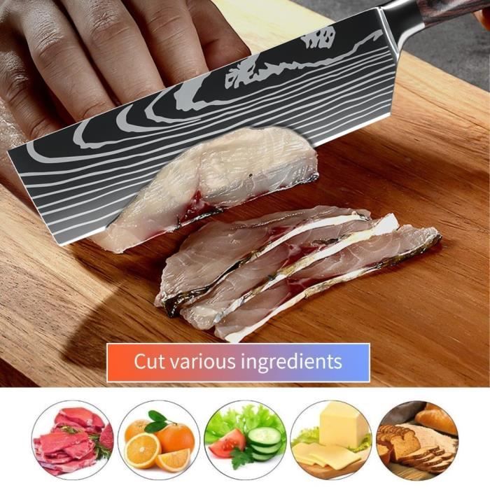 Planche à Découper En Acier Inoxydable Kunaxku - Robuste, Hygiénique, Facile à Nettoyer, Pour Cuisine Professionnelle Ou Maison - 4