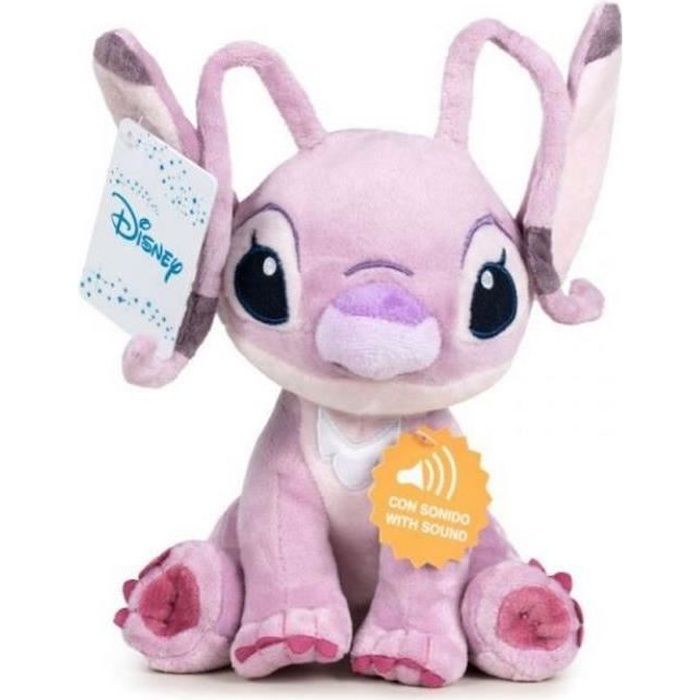 Peluche DISNEY Angel Stitch 20 cm Rose Mixte Intérieur