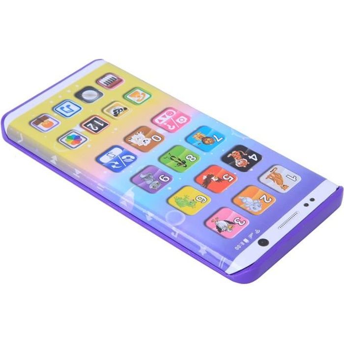 Enfants Apprenant Le Telephone Portable A Ecran Bombe Bebe Jouet Educatif Precoce Ali Cdiscount Jeux Jouets