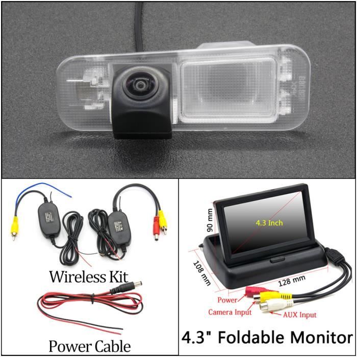 Caméra De Recul CCD HD Pour Voiture - Compatible 2006-2016, Angle 170°, IP68 - Kit Avec Câble Vidéo 6m