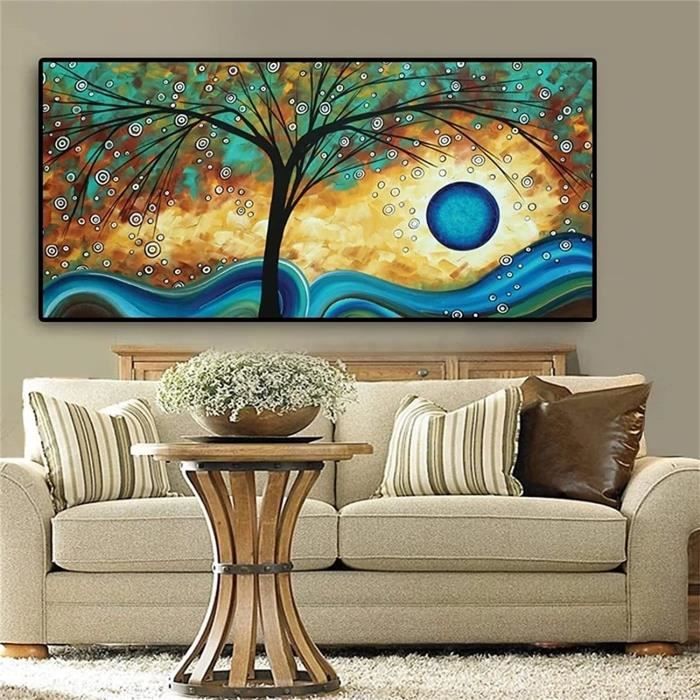 Arbre De Vie Adulte Diamant Peinture Ensemble Paysage Diamant Art Peinture Ensemble Maison Décoration Murale Cadeau