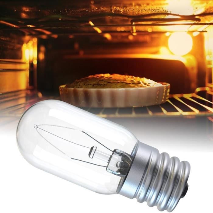 Luminaire d'intérieur,Ampoule de four à micro-ondes 40W E17 110-130V,  résistance aux hautes températures 300 ℃ T25, [B498238385] - Cdiscount  Maison