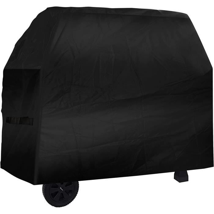 Housse Barbecue Gaz Rectangulaire 145x61x117 Cm - Étanche, Anti-UV - Pour Weber, Campingaz, Etc.