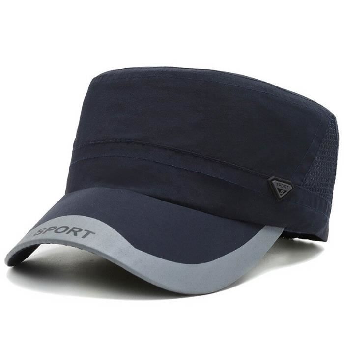Casquette Militaire Modèle 04 Gris-noir Freak Scene – 100% Coton, Taille Unique Unisexe
