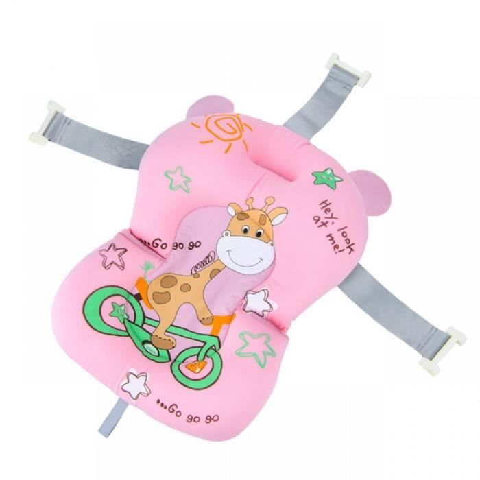 Coussin De Bain Bébé 0-6 Mois - Support Ergonomique Pour Baignoire - Sécurité Et Confort Avec Filet