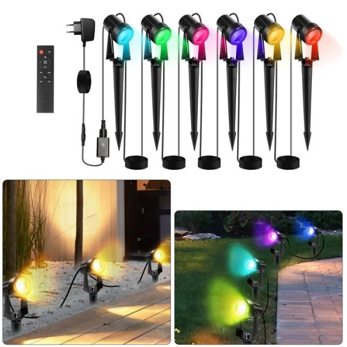 Kexpery Projecteur De Jardin Extérieur étanche IP65 1200 MAh Sans Fil