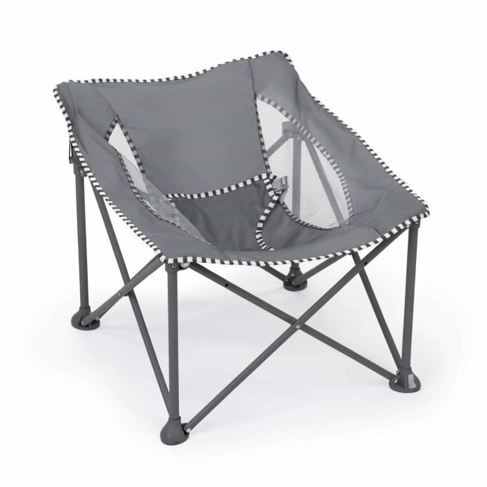 BRIGHT STARS Transat bébé pliable Pop 'N Chill pare soleil SPF +50 et sac de transport inclus