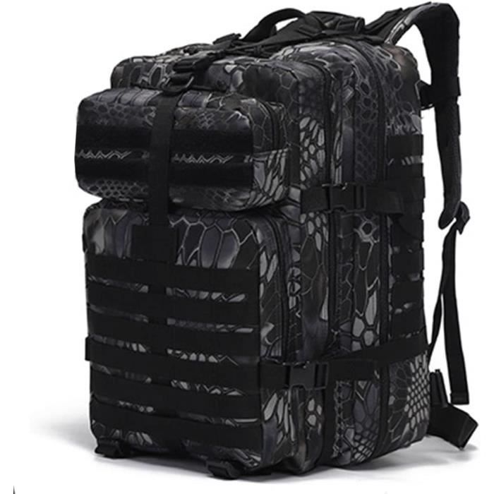 Sac à Dos Militaire Tactique 45L Chasse Pêche Trekking Randonnée