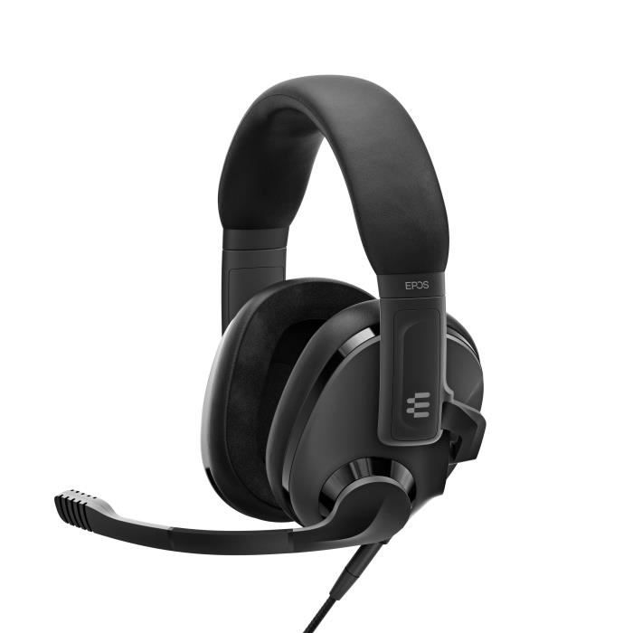 Casque Gamer EPOS H3 noir - Micro-casque filaire pour PC Mac PS4 PS5 XboxOne Xbox Serie X