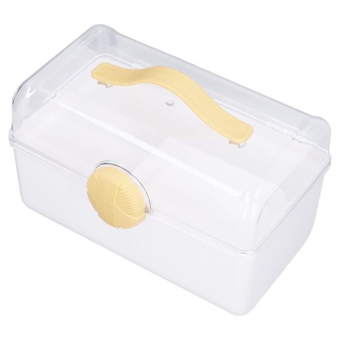 Boîte De Rangement De Médicaments À 7 Grilles, Pilulier Hebdomadaire Mignon Petit Porte-Pilules