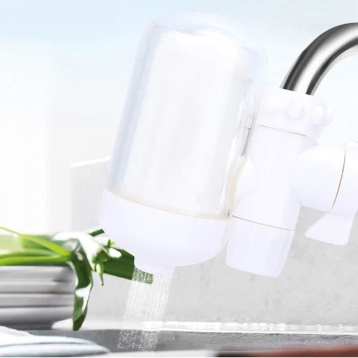 Filtre Purificateur D'Eau Robinet Anti-Calcaire En Cuisine Salle Bain Charbon