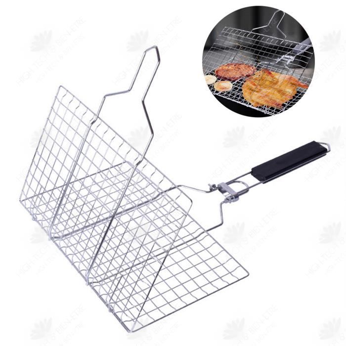 HTBE® Outils de barbecue Clip de poisson grillé Clip de barbecue