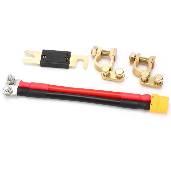 Interrupteur à Bascule XT90 Pour Drone Et Modélisme - Courant élevé 15A - Fil 12/14 AWG - 35 Cm - Connecteur XT60/XT90/T