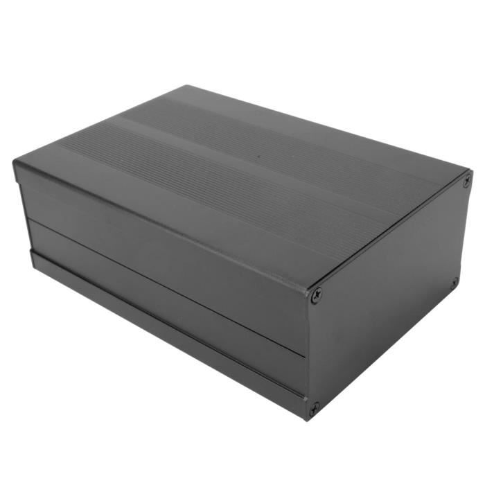 Boîtier Projet En Alliage D'aluminium 45x122x160 Mm - Pour Carte électronique, Décodeur, Projet DIY - Dissipation Thermique Et Blindage - 7